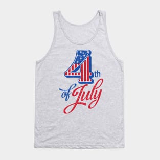 4th of July - Independence Day Tank Top